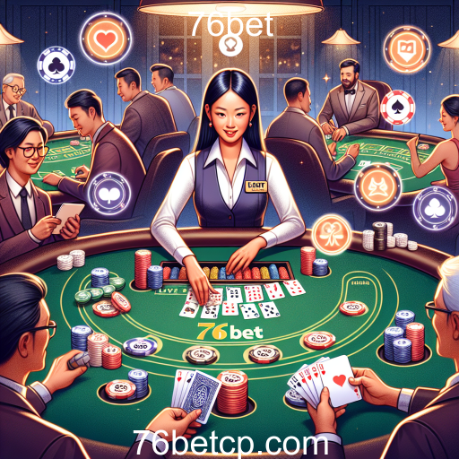 A Experiência das Mesas de Jogos no 76bet